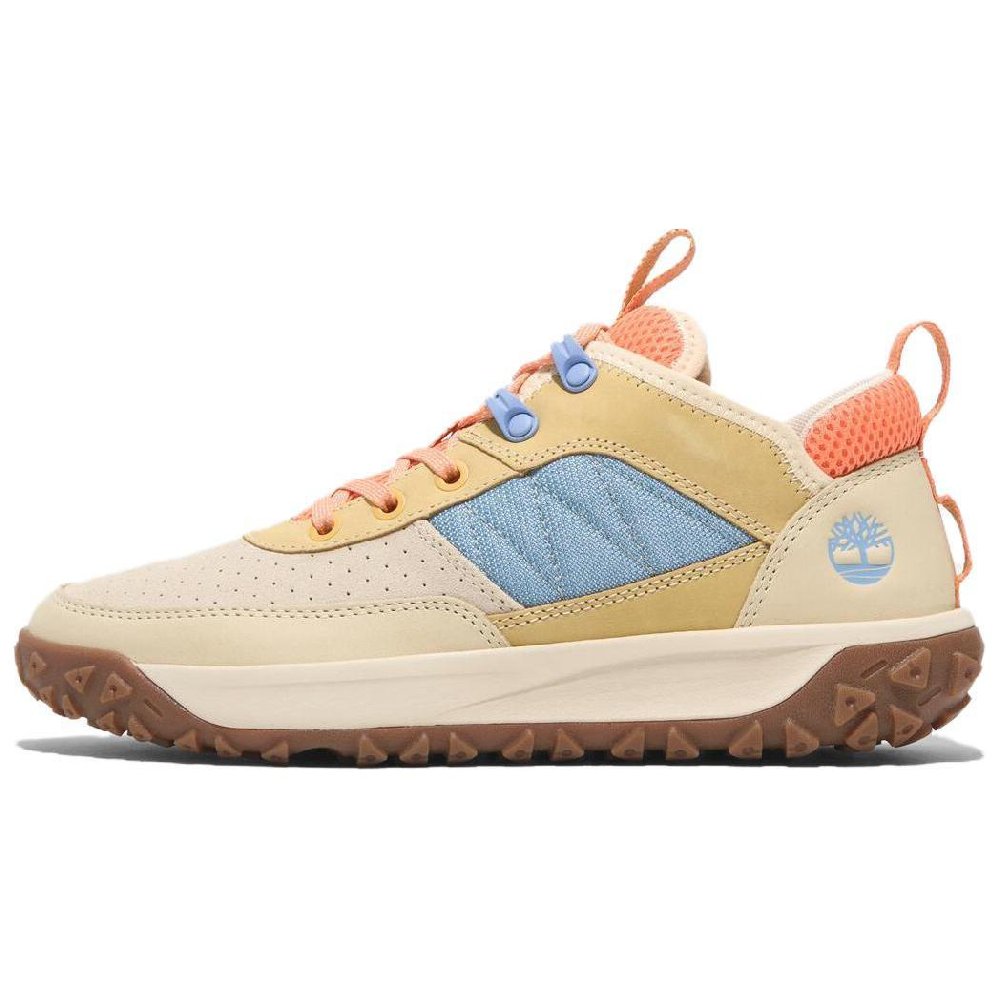 Timberland Anti-Slip Wear-Resistant Low-Top Casual Shoes Women's Light Yellow