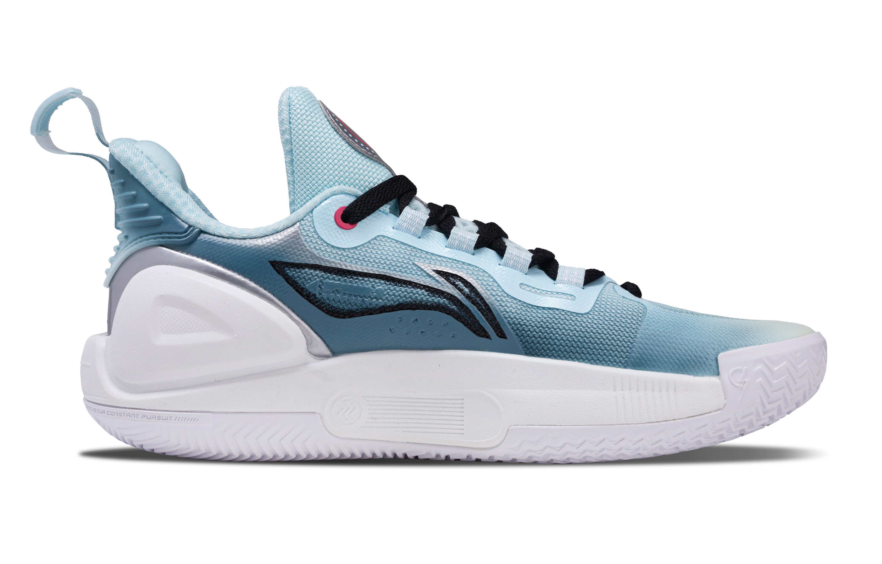 LiNing Speed 9 Cushioning, Slip Resistant, Rebound Low top Basketball Shoes Men's Blue Black