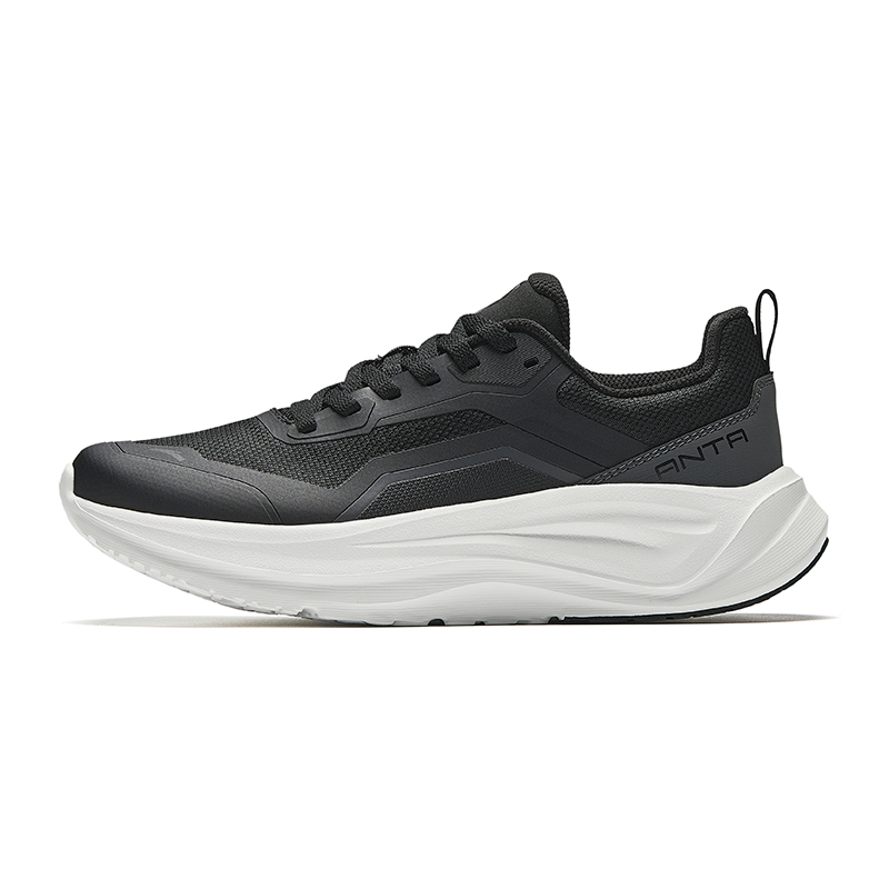 Anta Abrasion Resistant Slip Resistant Low Top Training Shoes Women's Black White