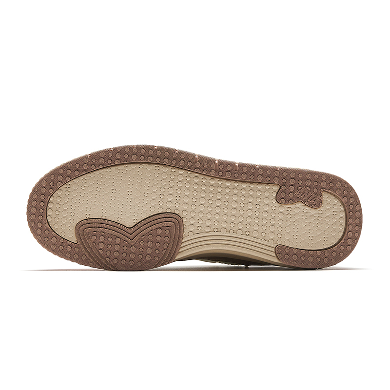 Anta Skateboard Shoes Women's Ivory White/Yellow Orange/Classic Umber Gray купить в интернет-магазине Yoocart с быстрой доставкой по России.