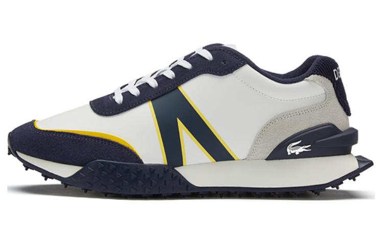 LACOSTE Low-Top Casual Shoes Men's White Blue