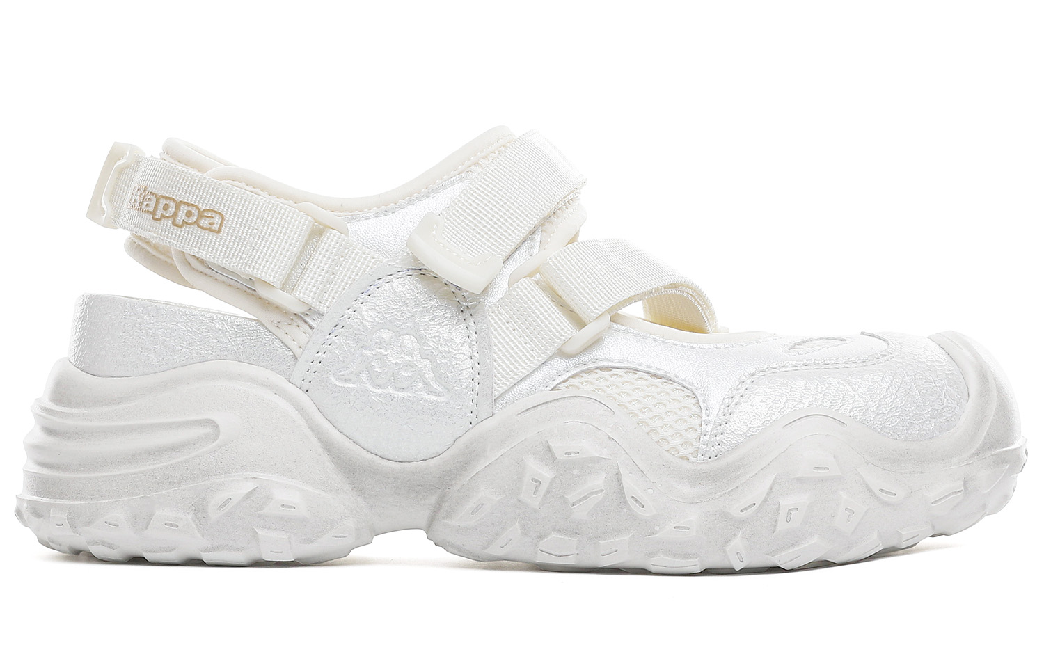 Kappa Breathable Beach Sandals Women's Winter Day White