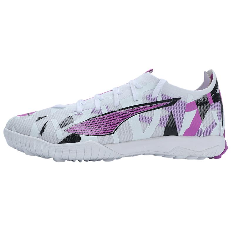 PUMA ULTRA 5 Collection Soccer Shoes Unisex White Purple