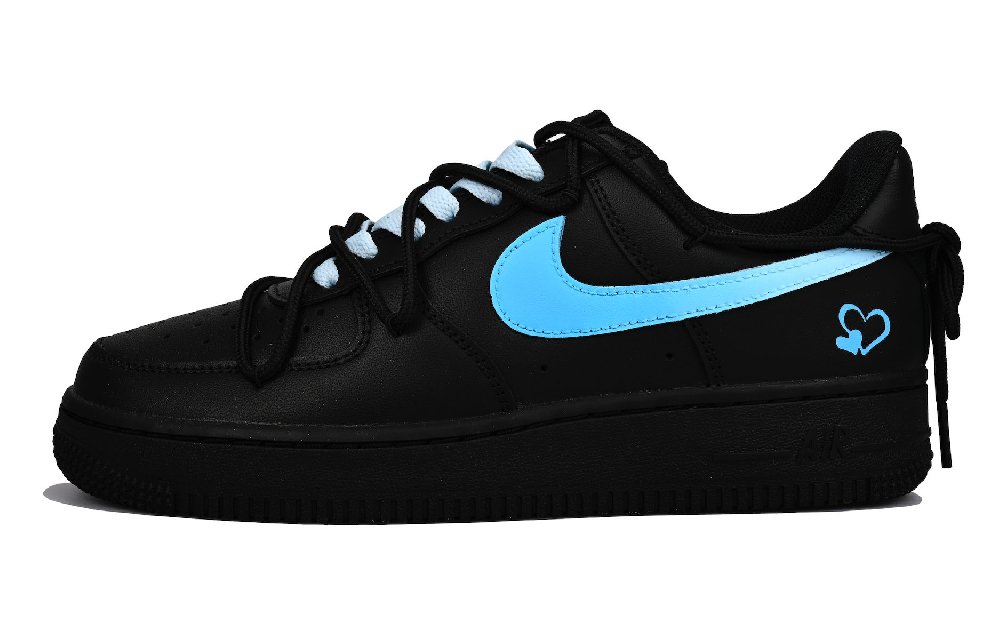 Nike Air Force 1 Tranquil Sea Vlad Low-Top Skateboard Shoes Women's Blue Black
