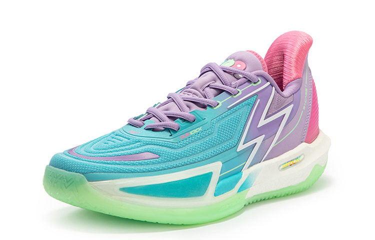 361° BIG3 4.0 Quick Pro Basketball Shoes Men's Low top Blue/Purple