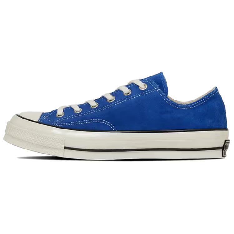Converse All Star Anti Slip Wear Resistant Low Top Skateboard Shoes Unisex Blue купить в интернет-магазине Yoocart с быстрой доставкой по России.