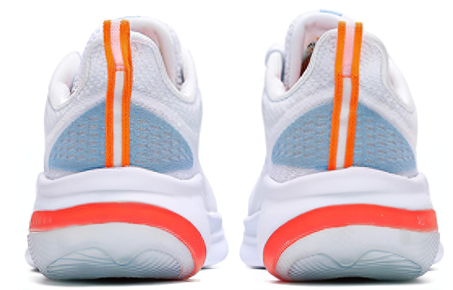 361° Durable Breathable Low-Top Casual Shoes Men's White