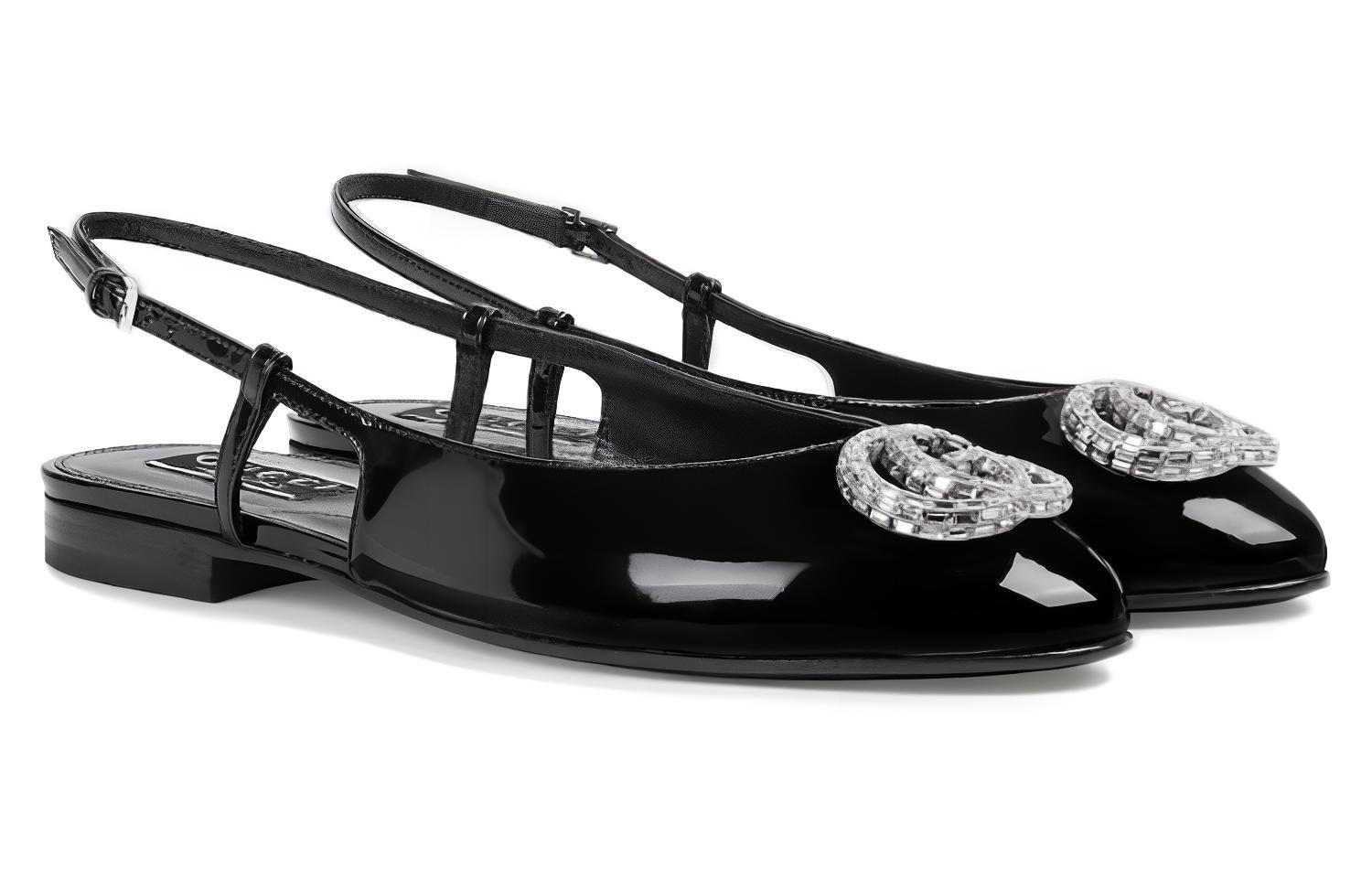 GUCCI Casual Single Shoes Women's Black купить в интернет-магазине Yoocart с быстрой доставкой по России.