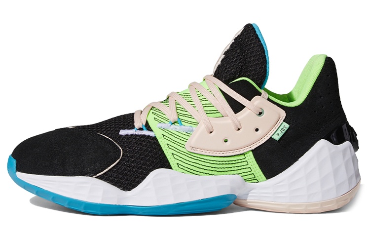 Adidas Harden Vol. 4 Black Pink Green