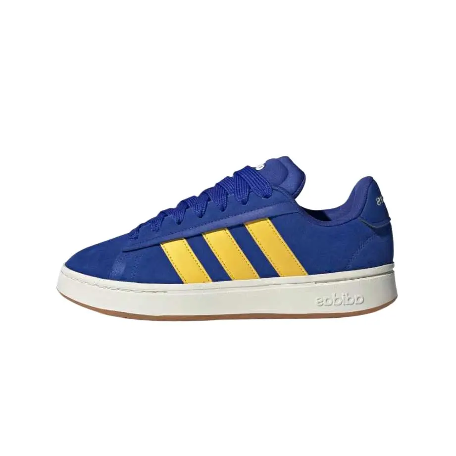 Adidas Grand Court Alpha 'Lucid Blue Utility Yellow'