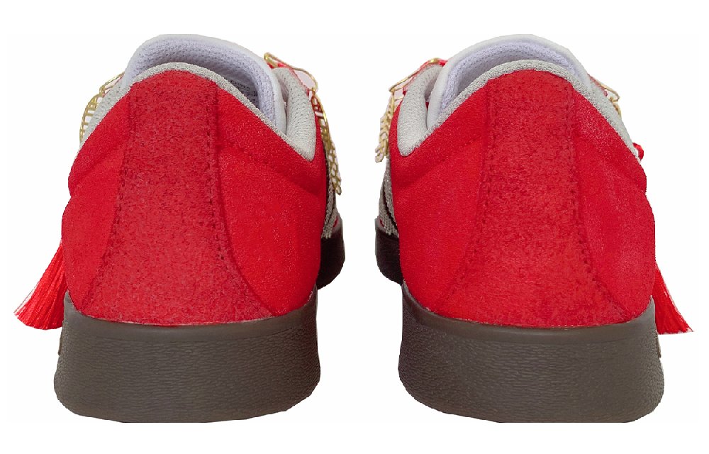 Adidas Neo VL Court 2.0 Slip-Resistant Low-Top Skateboard Shoes Unisex Red