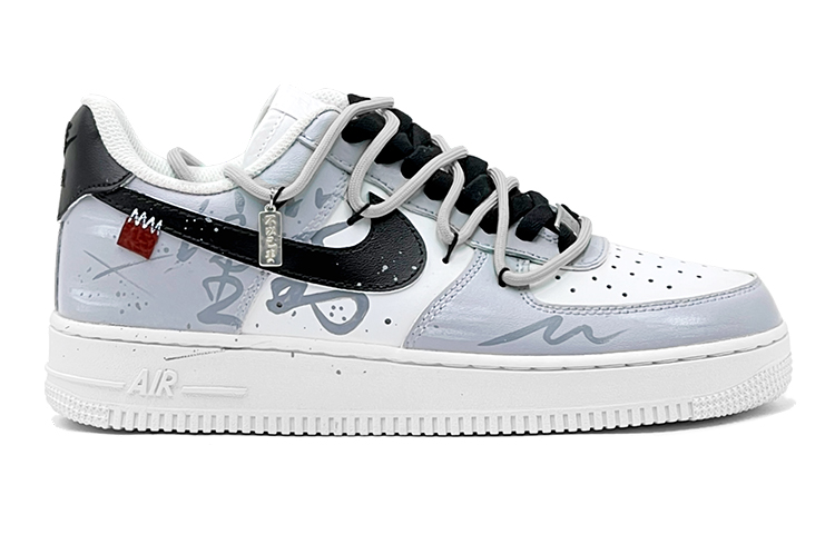 Nike Air Force 1 Low Air Force 1 Low-Top Skateboard Shoes Men's Gray White купить в интернет-магазине Yoocart с быстрой доставкой по России.