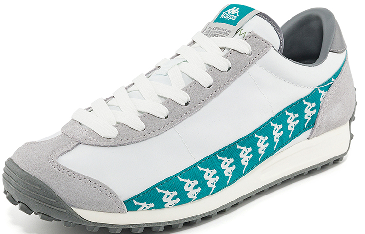 Kappa Anti-Slip Wear-Resistant Low-Top Casual Running Shoes Unisex Cool Gray Tranquil Gray купить в интернет-магазине Yoocart с быстрой доставкой по России.