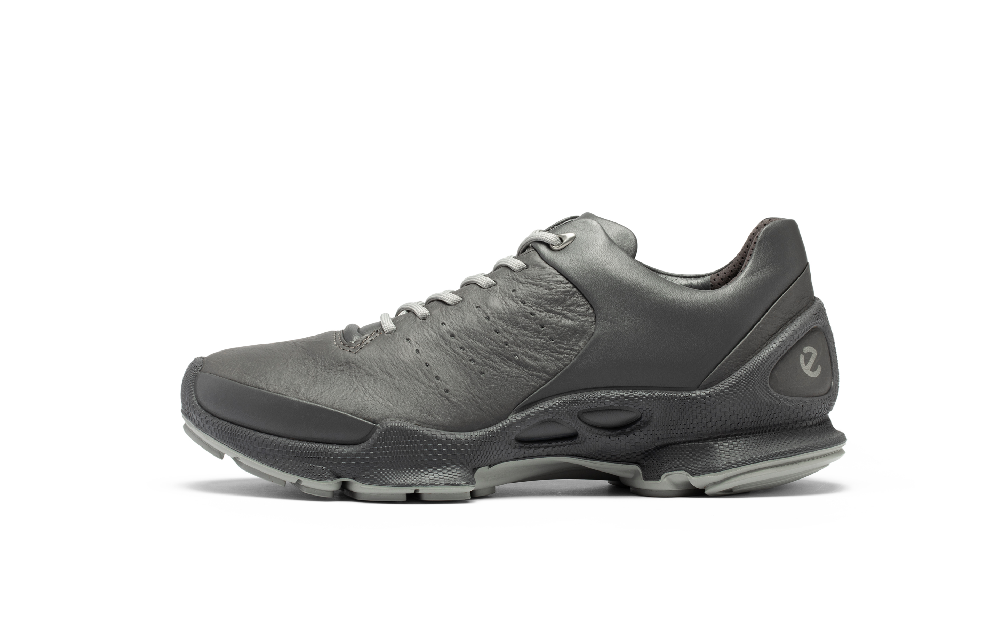 Ecco Biom C Abrasion Resistant Low top Casual Shoes Men's Magnet Gray 800464