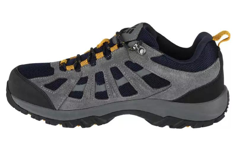 Columbia Cushioned Slip-Resistant Low-Top Outdoor Shoes Men's Gray Black