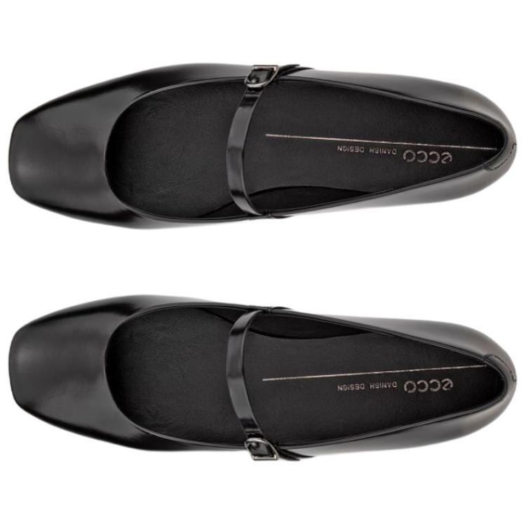Ecco Margot Flat Mary Jane Shoes Women's Black купить в интернет-магазине Yoocart с быстрой доставкой по России.