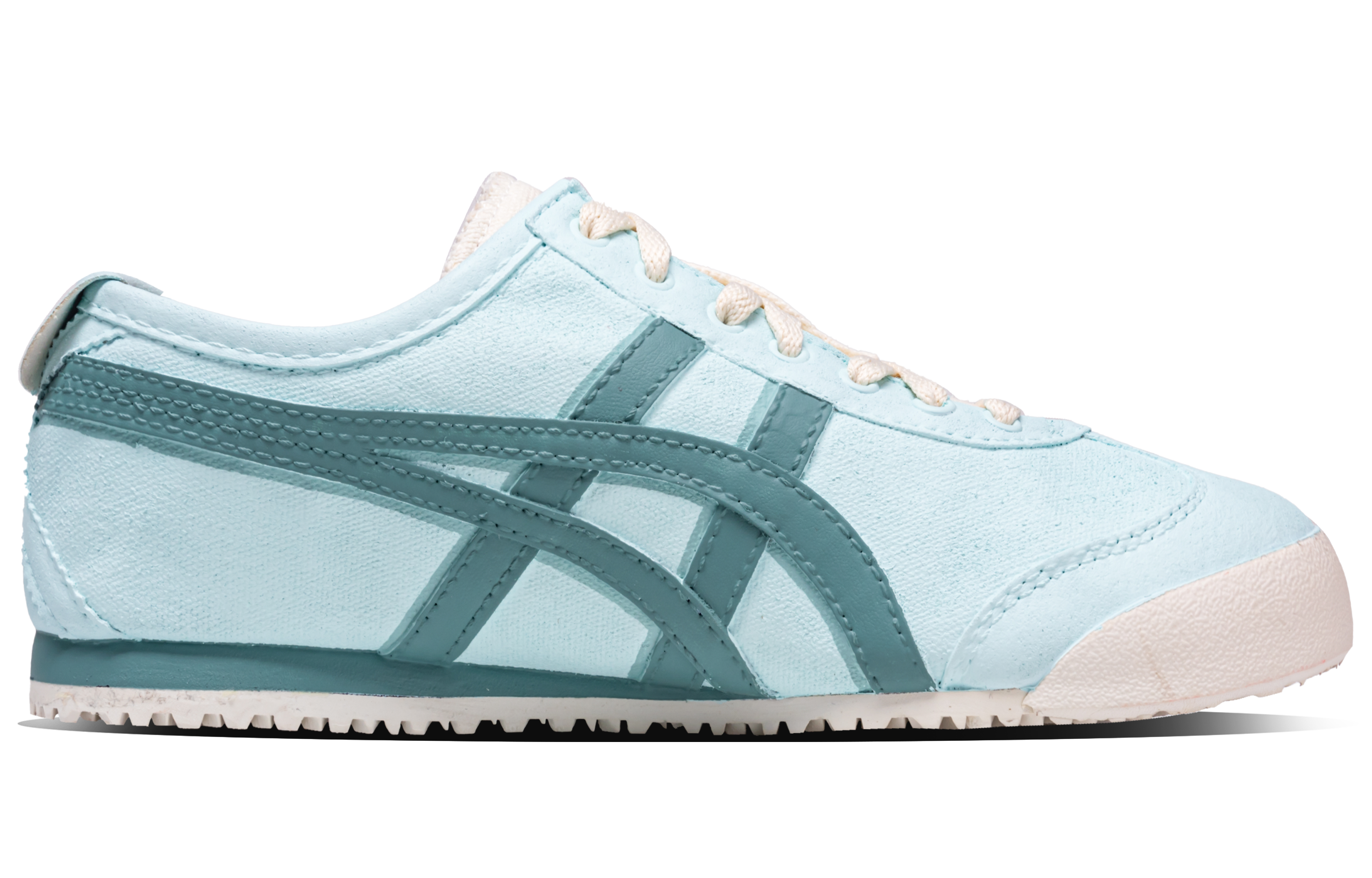 Onitsuka Tiger MEXICO 66 Cyan Green Abrasion Resistant Low Top Casual Shoes Unisex Turquoise купить в интернет-магазине Yoocart с быстрой доставкой по России.
