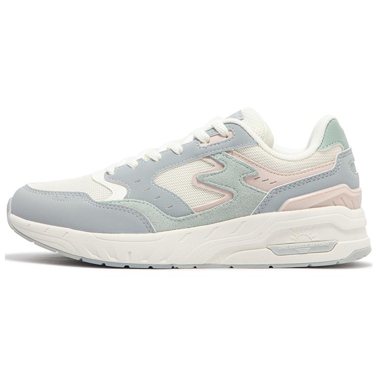 361° Casual Shoes Women's Low-Top Beige Gray Green