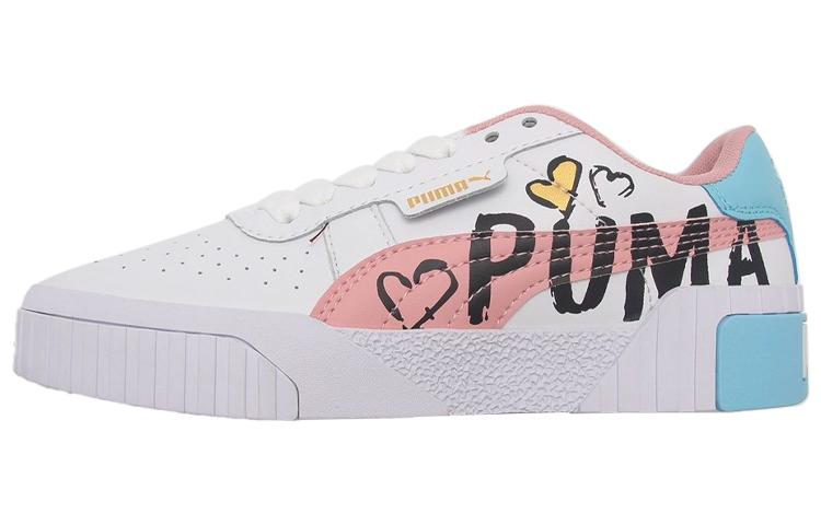 PUMA Cali Skate Shoes 'White Pink' Gs