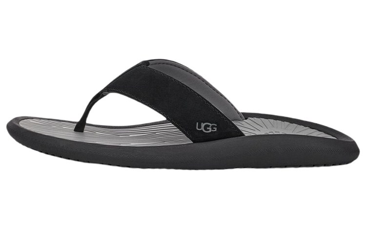 UGG Brookside 2 Flip Slippers Men's Black