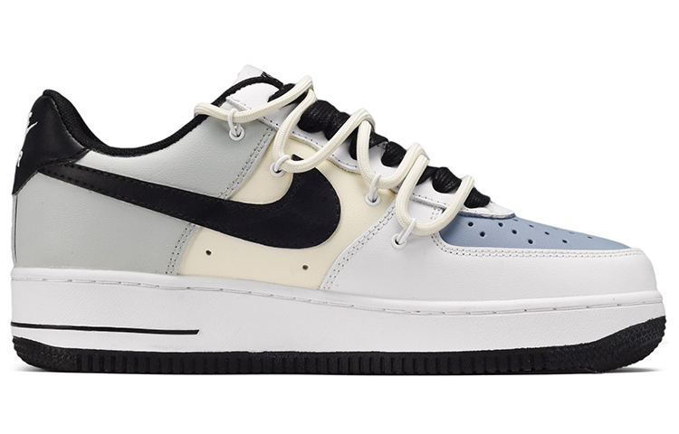 Nike Air Force 1 Skateboard Shoes Men Low-Top Gray/White