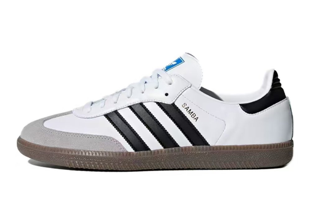 Adidas Originals SAMBA OG Hot Anti Slip Wear Resistant Low Top Skateboard Shoes Unisex Red