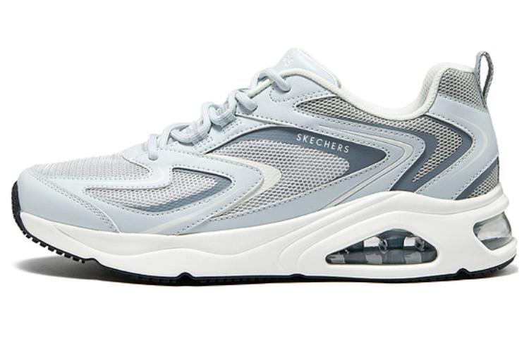 Skechers Street Quick Dry Low-Top Casual Running Shoes Men's Blue Gray