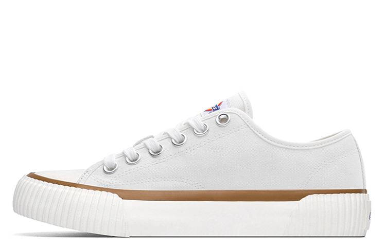 Dickies Canvas Shoes Unisex Low-Top White