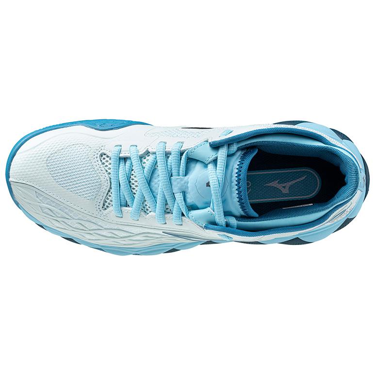 Mizuno Wave Enforce Tour Low Top Tennis Shoes Unisex Cerulean