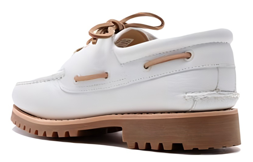 Timberland Authentic Handsewn Boat Shoes 'White Full Grain' купить в интернет-магазине Yoocart с быстрой доставкой по России.