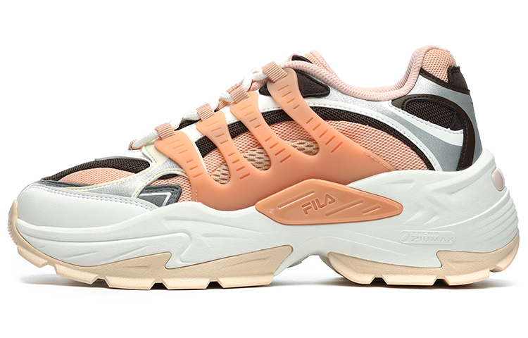 FILA Corallo Corallo Wear-Resistant Low-Top Casual Shoes Women's White Pink Silver