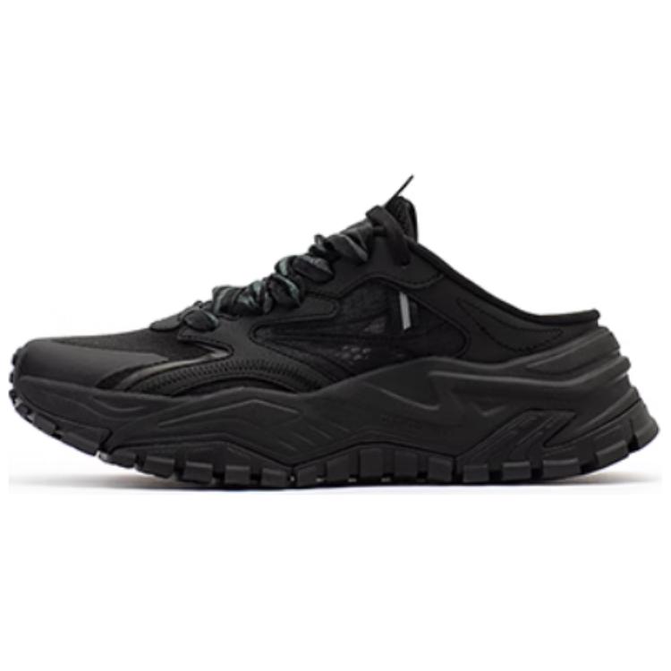 361° Anti Slip Wear Resistant Low Top Casual Shoes Women's Obsidian Black