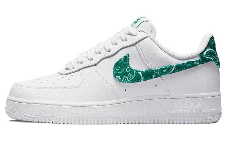 Nike Air Force 1 Low '07 Essential White Green Paisley Women's