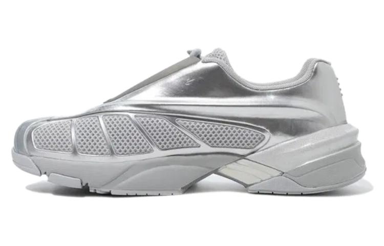 FILA Cushioning Anti-Slip And Wear-Resistant Low-Top Training Shoes Unisex Silver