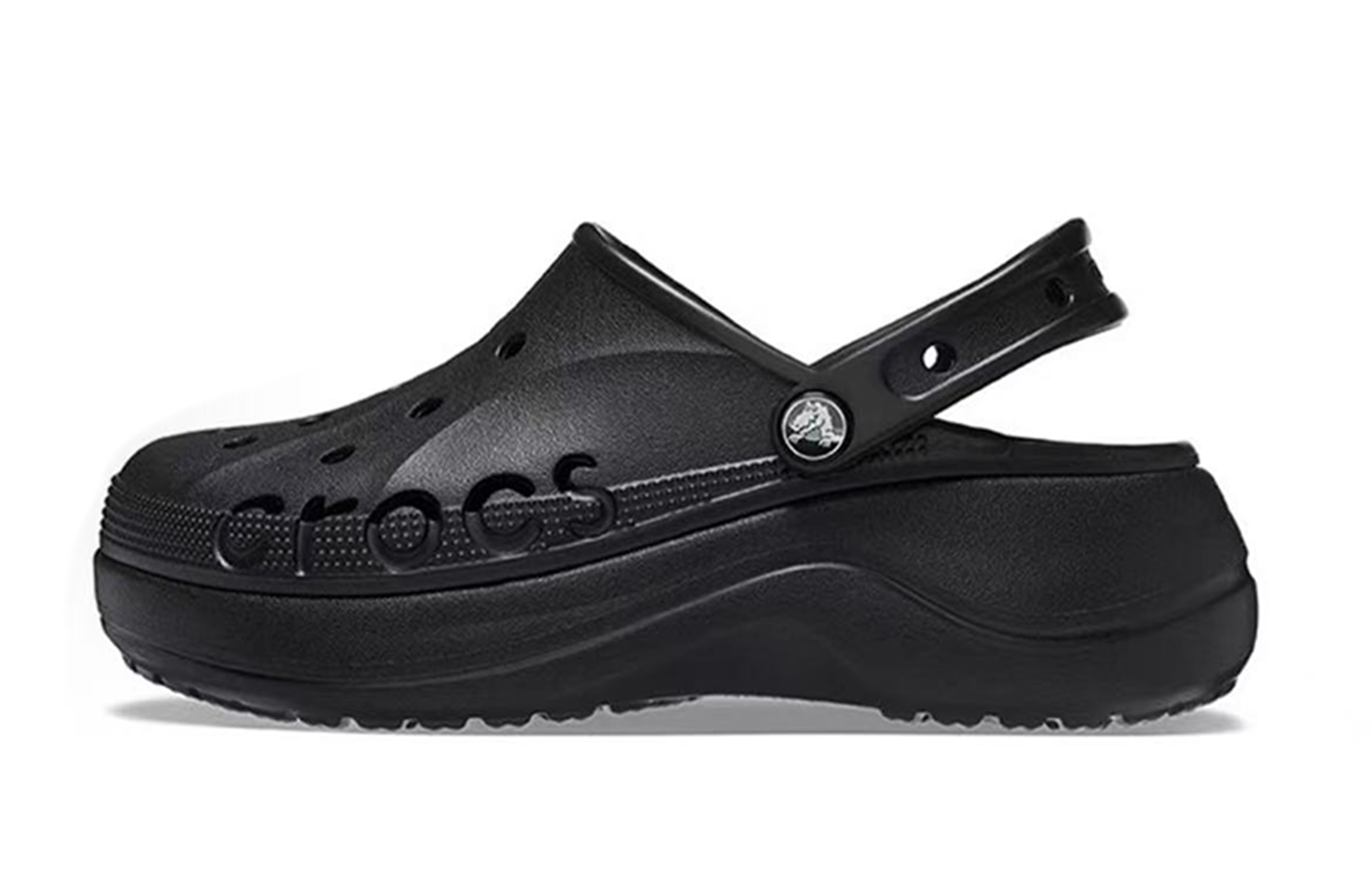 Crocs Baya Platform Clog 811 Manufacturing, Peanuts Full Road, Special Shoe Box Clogs Women's Black купить в интернет-магазине Yoocart с быстрой доставкой по России.
