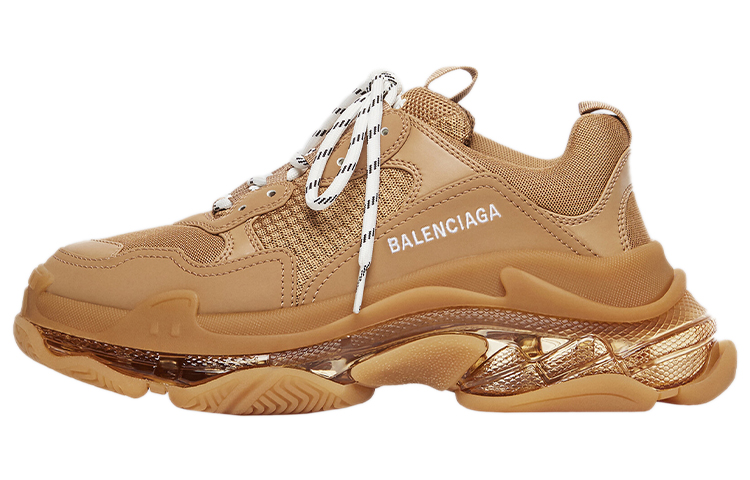 Balenciaga Triple S Clear Sole Brown