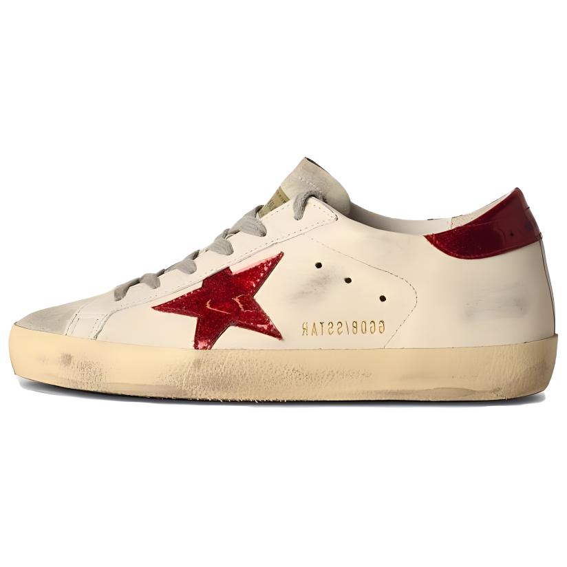 Golden Goose Low Top Skateboard Shoes Women's White