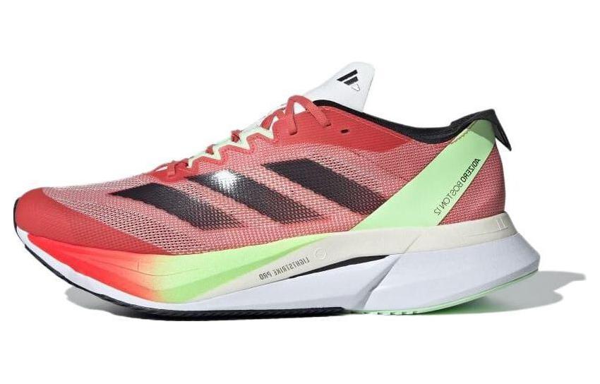 Adidas Adizero Boston 12 Беговые кроссовки Низкие Мужские Scarlet