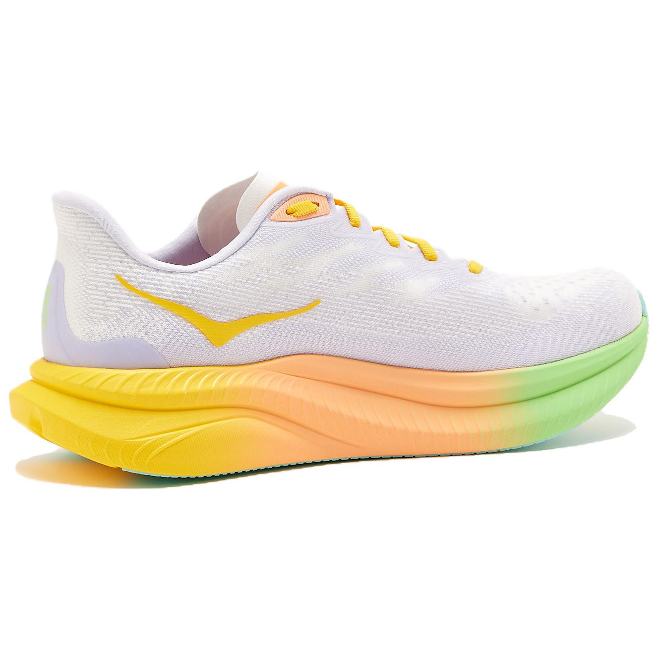 HOKA ONE ONE MACH 6 Anti Slip Wear Resistant Low Top Running Shoes Men's Frost White купить в интернет-магазине Yoocart с быстрой доставкой по России.