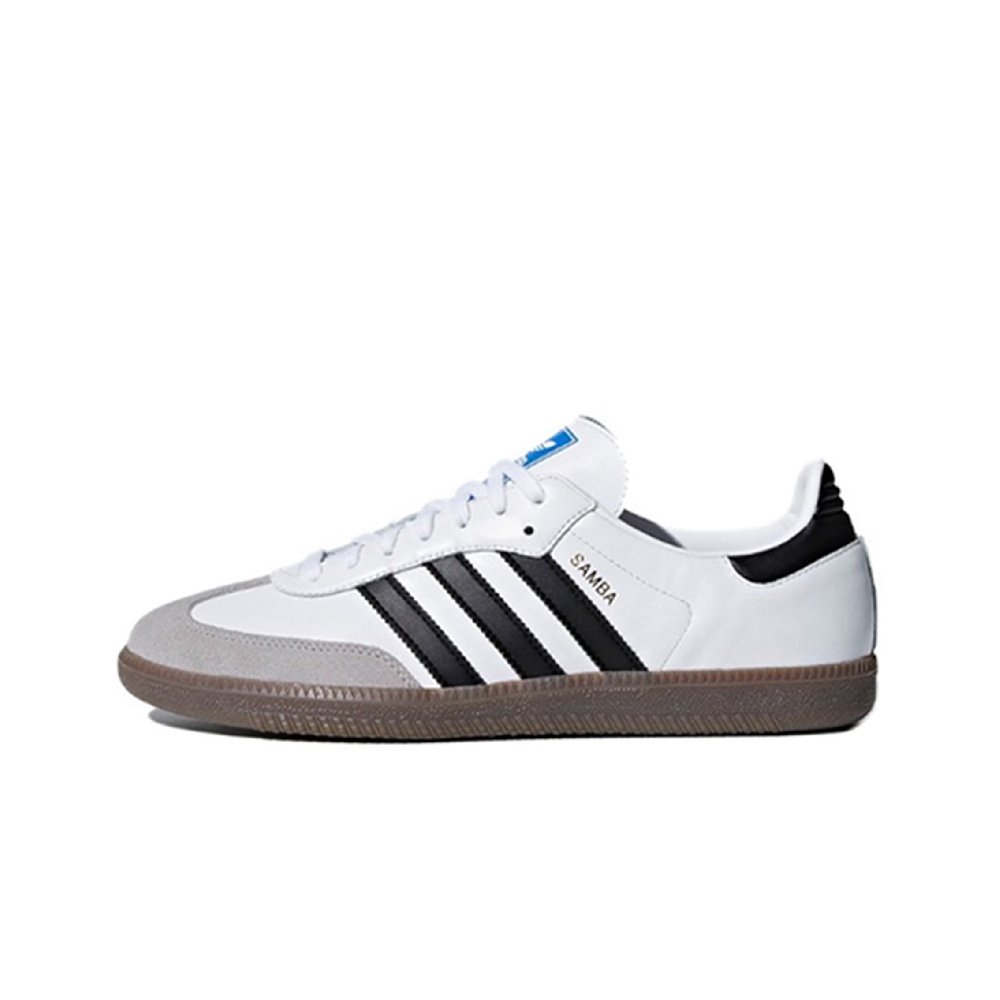 Adidas Originals SAMBA OG Hot Berry Low Top Skateboard Shoes Unisex Silver