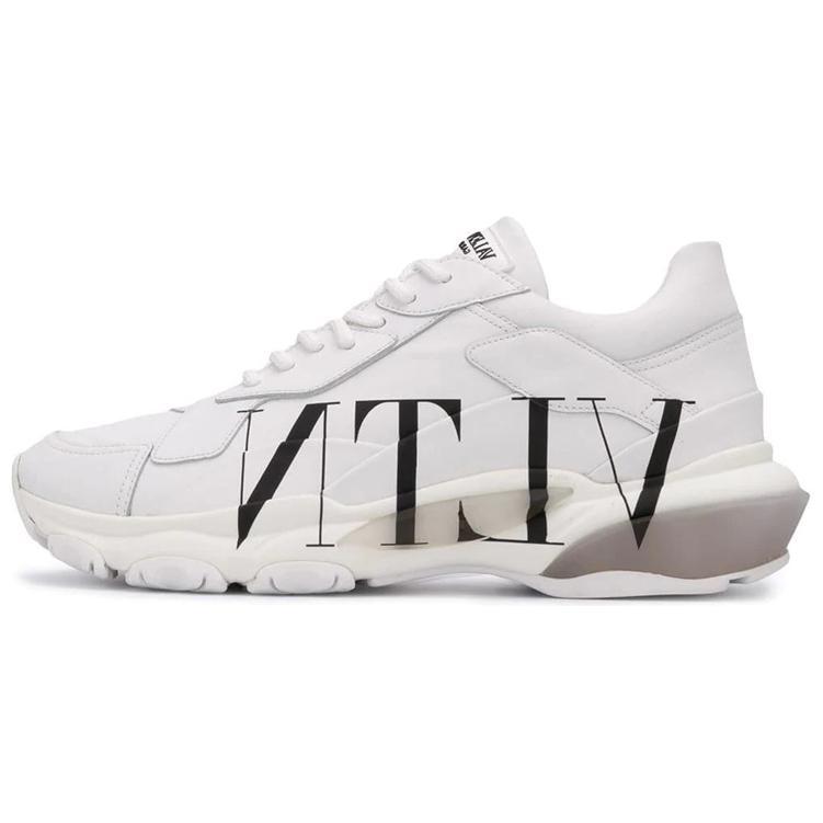 Valentino VLTN Bounce Logo Print White Black