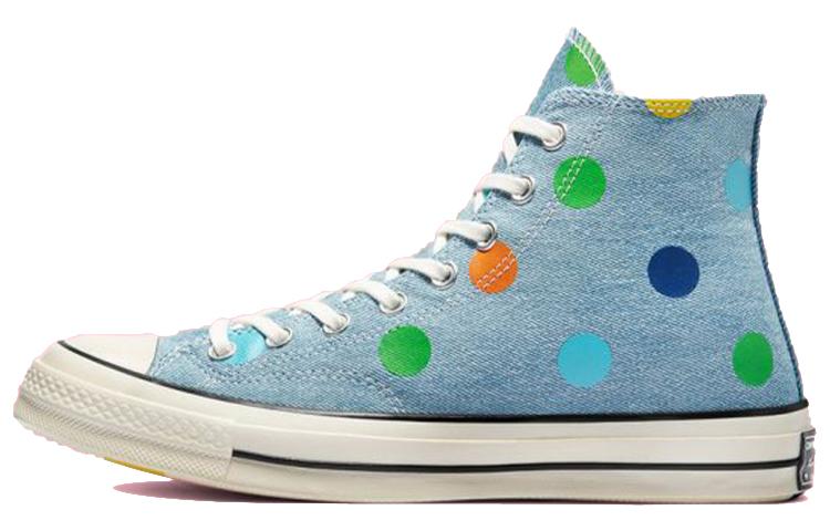 Converse Chuck Taylor All Star 70 Hi Golf Wang Denim Polka Dots