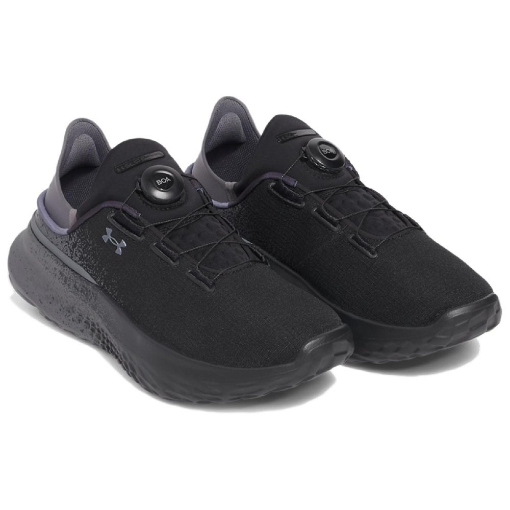Under Armour SlipSpeed Anti Slip Wear Resistant Low Top Casual Running Shoes Unisex Black