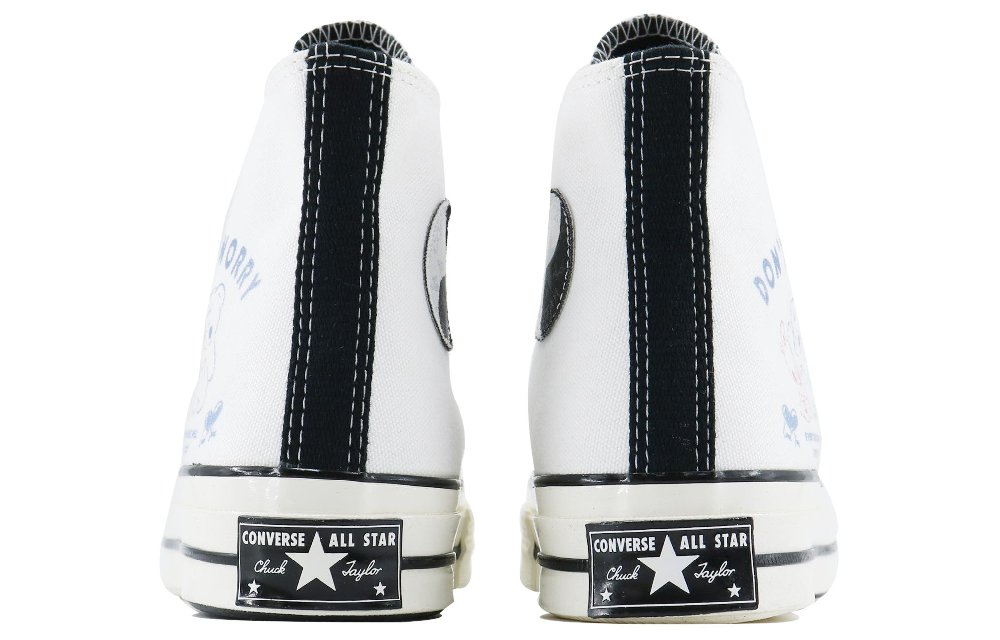Converse 1970s Bear Hug SDS Breathable High Top Canvas Shoes Unisex White