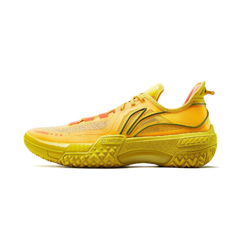 LiNing Jie Ao Collection Heart Flame Low top Basketball Shoes Men's Radiant Yellow