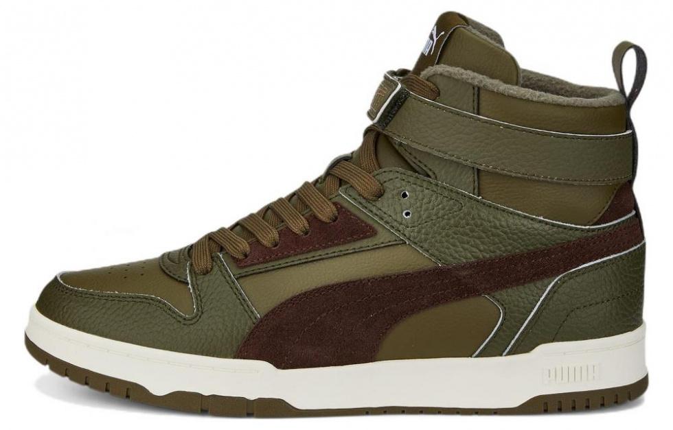 PUMA Rbd Game High 'Olive Green Burgundy'