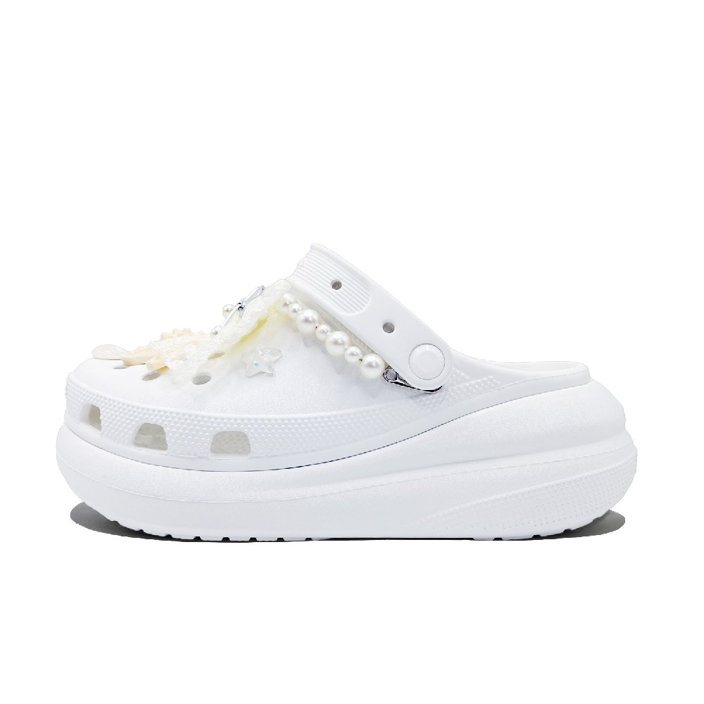 Crocs Crush Clog Party Clogs Unisex White