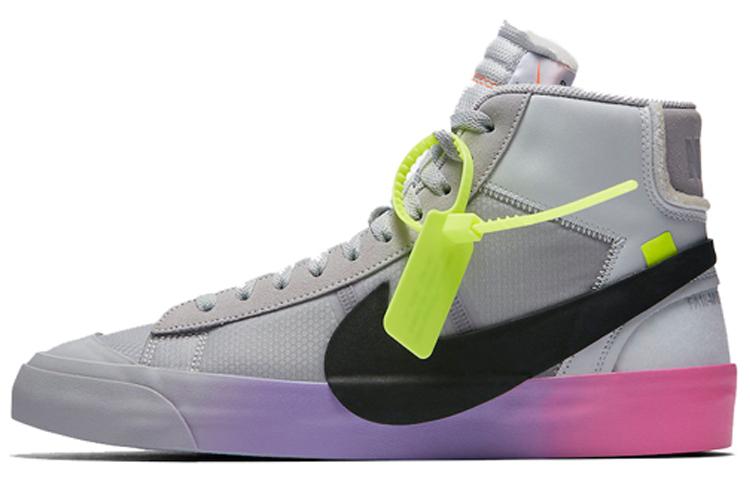 Nike Blazer Mid Off White Wolf Grey Serena Queen