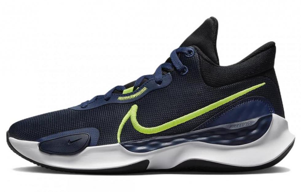 Nike Renew Elevate 3 Black Navy Volt