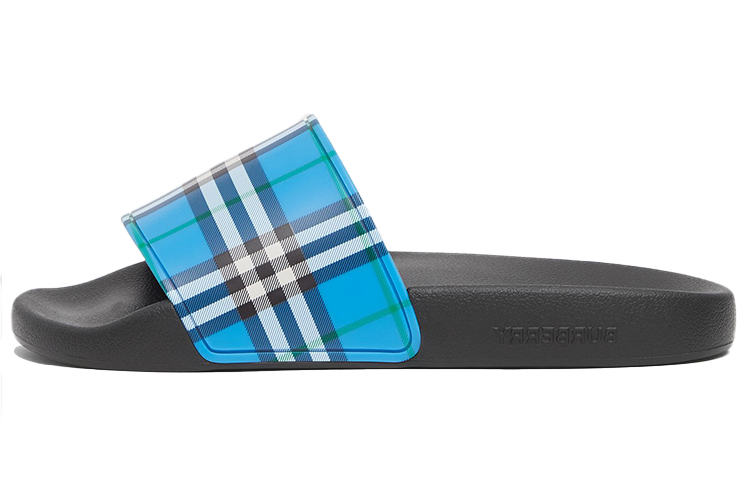 Burberry Check Slides Women's